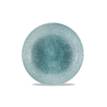 Churchill Raku Jade Green Evolve Coupe Plate, 26 Cm