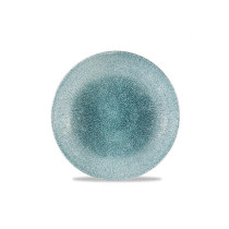 Churchill Raku Jade Green Evolve Coupe Bowl, 9.75 Inch