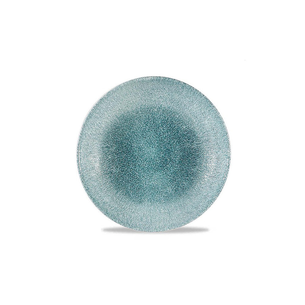 Churchill Raku Jade Green Evolve Coupe Bowl, 9.75 Inch
