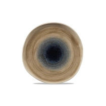 Churchill Stonecast Aqueous Bayou Round Trace Plate 10 3/8 Inch