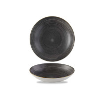 Churchill Stonecast Raw Black Evolve Coupe Bowl, 248 Mm