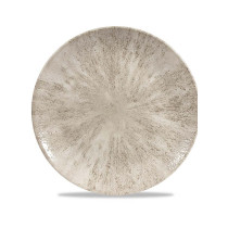 Churchill Stone Agate Grey Evolve Coupe Plate, 26 Cm