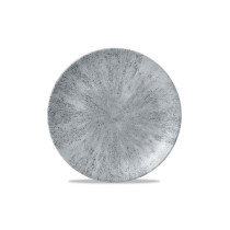 Churchill Stone Pearl Grey Evolve Coupe Plate, 10.25 Inch