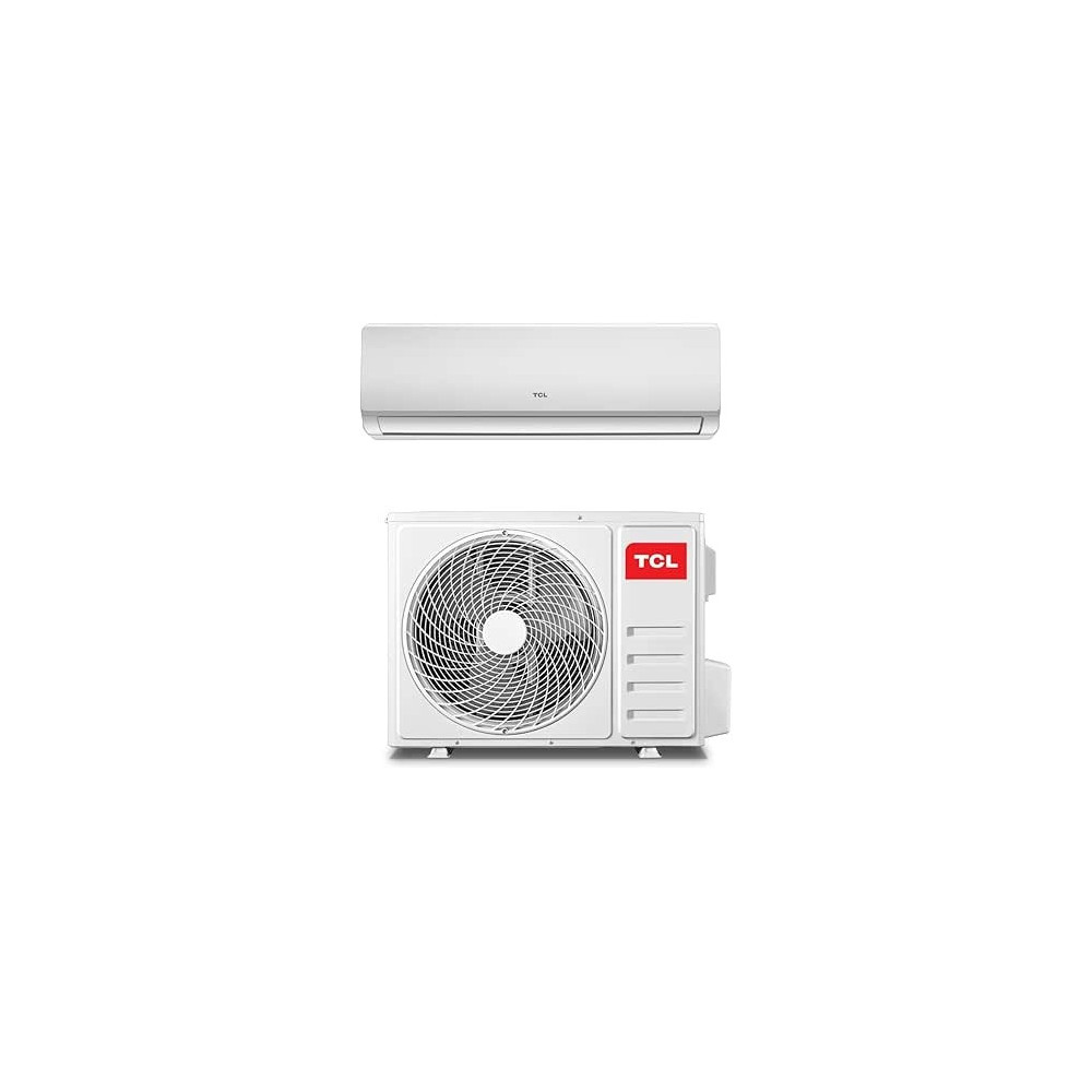 TCL 2 Ton Split Air Conditioner Elite Series, 24000 BTU, Rotary Compressor AC, T3 Tropical, R410A Gas, Fast Cooling, Gold Fin, 4 Way Airflow, Sleep Mode, TAC-24CSA-XA81T