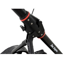 Ben Sayers Electric Golf Trolley 36-Hole Lithium Battery Trolley 9 Speed Auto Distance Function, Black/Red