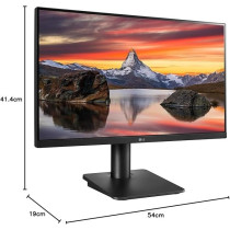 LG 24MP400-B Computer Monitor 61 cm (24 Inch) 1920 x 1080 Pixels Full HD LED Black