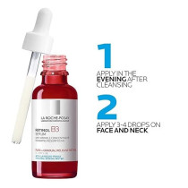 La Roche-Posay Pure Retinol Face Serum with Vitamin B3 Anti Aging Face Serum for Lines, Wrinkles And Premature Sun Damage to Resurface And Hydrate. Suitable for Sensitive Skin, 1.0 Fl. Oz