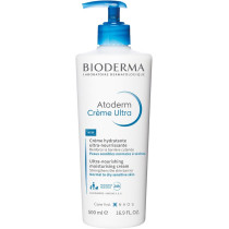 Bioderma Atoderm Creme Ultra-Nourishing Cream For Normal to Sensitive Dry Skin, 500ml