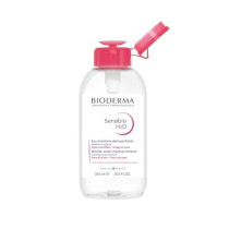 Bioderma Sensibio H2O Make-Up Removing Micellar Water, 500Ml With Pump