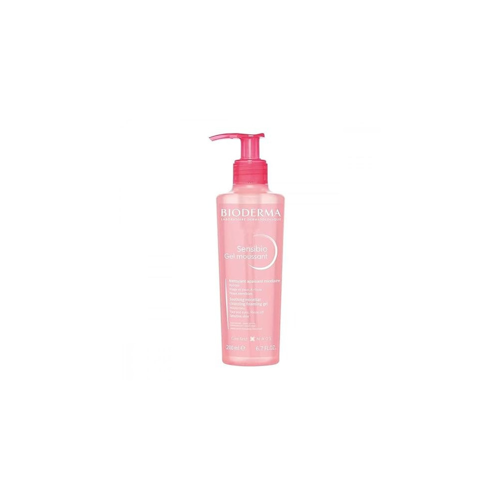 Bioderma Sensibio Soothing Micellar Cleansing Foaming Gel For Sensitive Skin, 200Ml