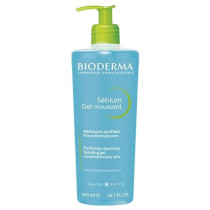 Bioderma Sebium Purifying Cleansing Foaming Gel - Combination to Oily Skin, 500ml