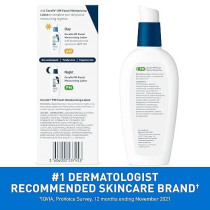 Cerave Pm Facial Moisturizing Lotion, 3 Oz., Multiplied With Derma Roller, 3 Fl Oz (Pack Of 1)