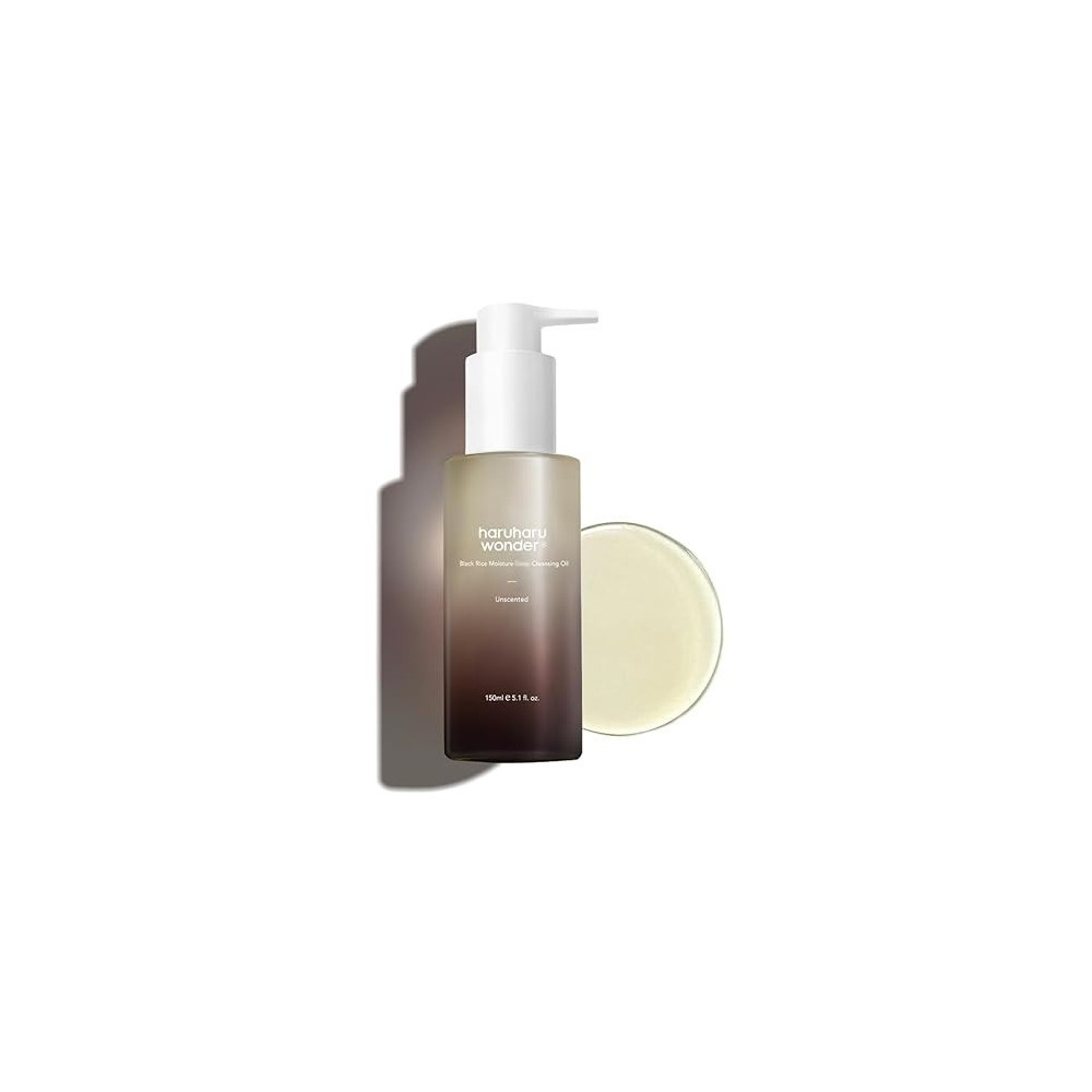 Haruharu Wonder Black Rice Moisture Deep Cleansing Oil Makeup Remover, 150ml