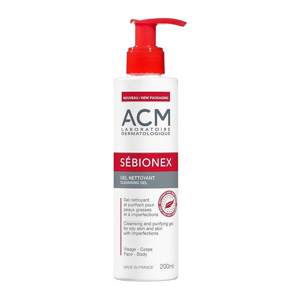 ACM Sebionex Cleaning Gel 200 ml- Packaging may vary, Pack of 1