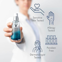 Vichy Mineral 89 Hydrating Hyaluronic Acid Serum and Daily Face Moisturizer For Stronger, Healthier Looking Skin