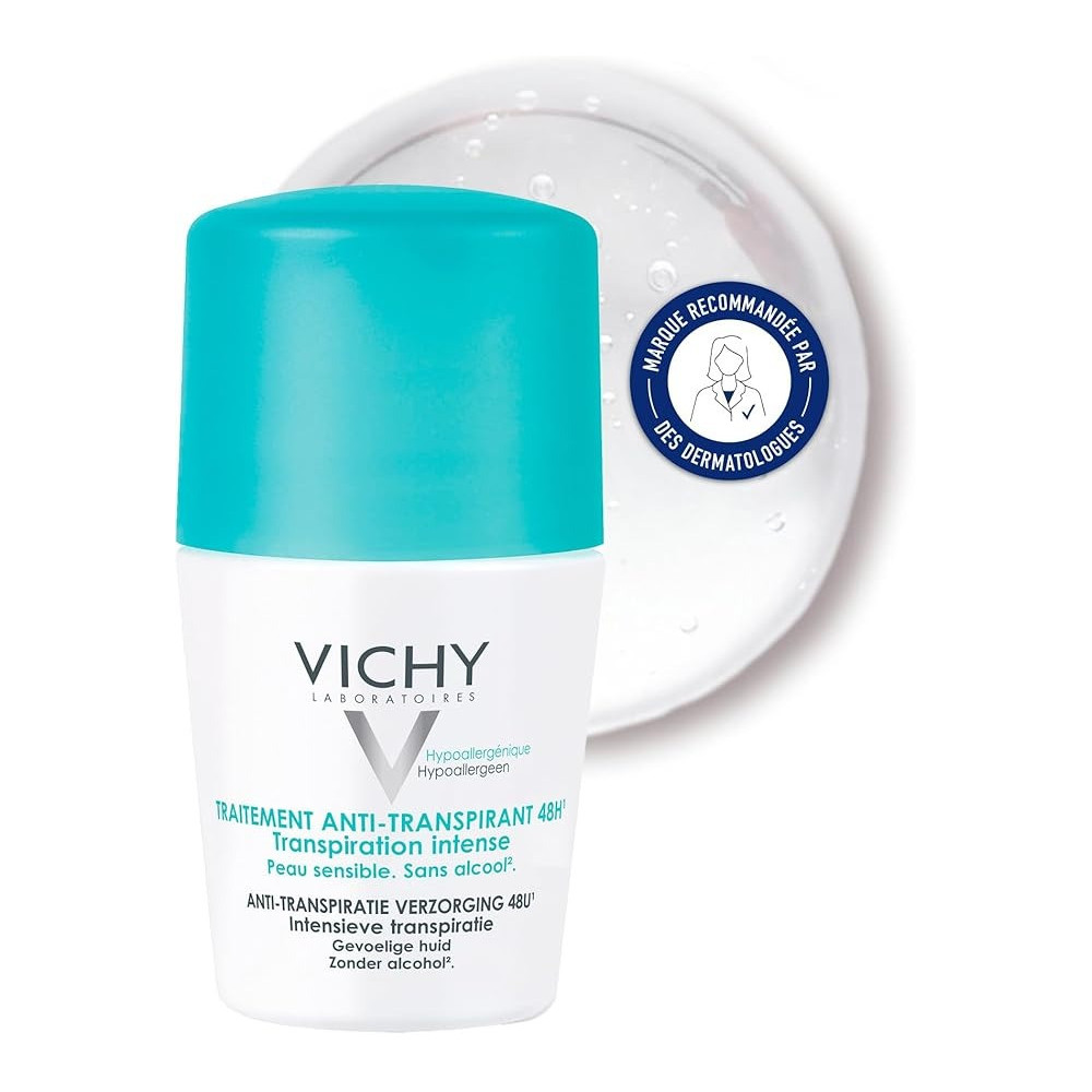 Vichy Deo Traitement Anti-Transpirant 48H Roll-On 50 Ml