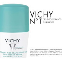 Vichy Deo Traitement Anti-Transpirant 48H Roll-On 50 Ml