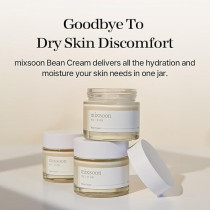 Mixsoon Bean Cream 1.69 fl oz / 50ml Soybean Extract And Rich Nutrients for Deep Moisturizing and Pore and Sebum Care Cruelty-free
