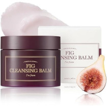 I'm From Fig Cleansing Balm 100ml, Korean Makeup Remover, Vegan, Easy To Rinse off, Fig Oil Water 7.8% With Peptide And Amino Acid, Makeup Meltaway, Makeup Melting Balm To Oil