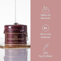 I'm From Fig Cleansing Balm 100ml, Korean Makeup Remover, Vegan, Easy To Rinse off, Fig Oil Water 7.8% With Peptide And Amino Acid, Makeup Meltaway, Makeup Melting Balm To Oil