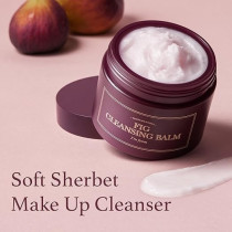 I'm From Fig Cleansing Balm 100ml, Korean Makeup Remover, Vegan, Easy To Rinse off, Fig Oil Water 7.8% With Peptide And Amino Acid, Makeup Meltaway, Makeup Melting Balm To Oil