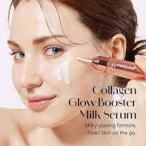 Medicube Collagen Glow Booster Milk Serum Twist And Click Radiance And Hydration with Niacinamide, Milk Protein Extract, Hydrolyzed Collagen, 15ml