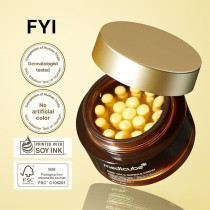 Medicube Deep Vitamin C Golden Capsule Face Moisturizer Liposome Capsules For Wrinkles, Skin Radiance Transparent Gel for Glow Hydration Korean Skin Care 1.94 oz