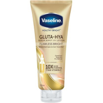 Vaseline Healthy Bright Gluta-Hya Serum Burst UV Lotion Flawless Glow (330ml)