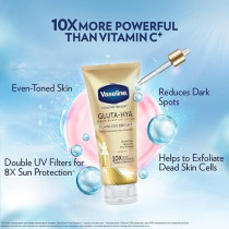 Vaseline Healthy Bright Gluta-Hya Serum Burst UV Lotion Flawless Glow (330ml)