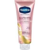 Vaseline Healthy Bright Gluta-Hya Serum Burst Lotion Dewy Radiance, (PACK OF 1) 330ML