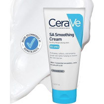 Cerave Sa Smoothing Cream 177Ml/6Oz Moisturiser For Dry, Rough And Bumpy Skin
