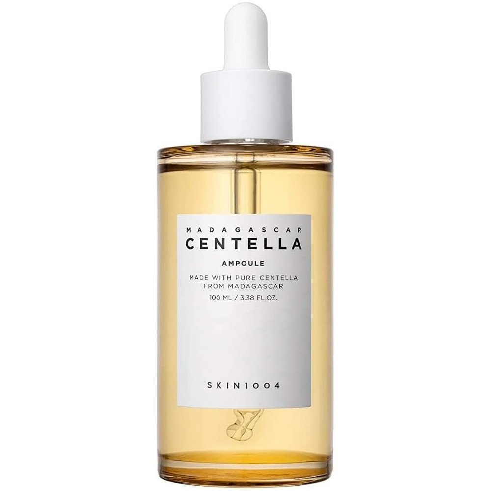SKIN1004 Madagascar Centella Ampoule, 100ml Soothing and Hydrating Ampoule with Centella Asiatica Extract Calming Serum for Sensitive Skin Lightweight and Fast-Absorbing Formula