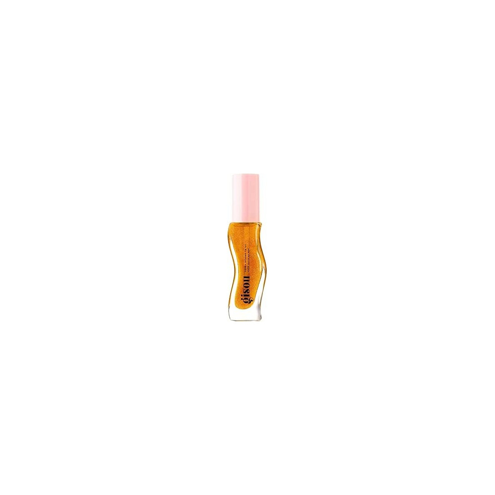 Gisou Golden Shimmer Glow Honey Infused Lip Oil, 8ml