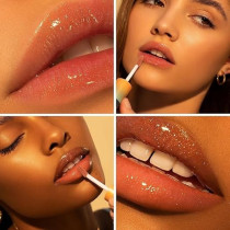 Gisou Golden Shimmer Glow Honey Infused Lip Oil, 8ml