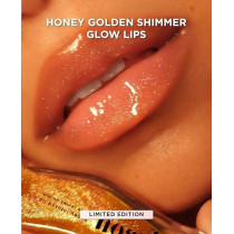 Gisou Golden Shimmer Glow Honey Infused Lip Oil, 8ml