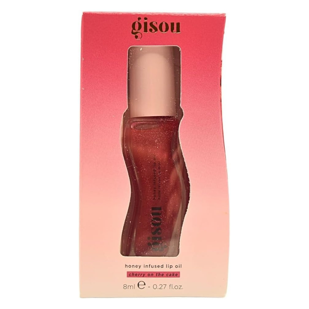 Gisou Honey Infused Lip Oil - Limited Edition - Cherry on the Cake, 8ml
