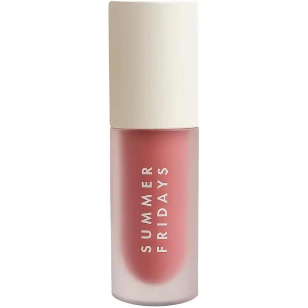 Summer Fridays Dream Lip Oil for Moisturizing Sheer Coverage, High-Shine Tint, and Deep Hydration - Blush Dreams (0.15 Oz)