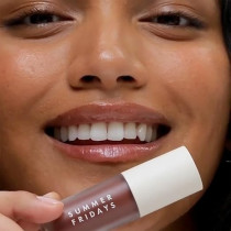 Summer Fridays Dream Lip Oil for Moisturizing Sheer Coverage, High-Shine Tint, and Deep Hydration - Rosewood Nights (0.15 Oz)