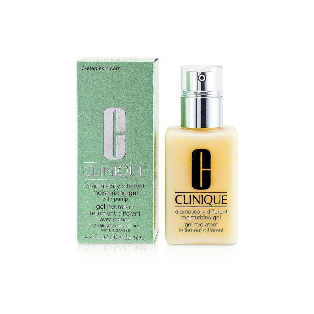 Clinique Dramatically Different Moisturizing Gel with Pump, Combination/Oily, 4.2 Ounce
