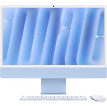 Apple 2024 iMac 24inch, M4 chip with 256GB 10core CPU and 10core GPU, 16GB Unified Memory, Blue MWV13 1 Year Warranty