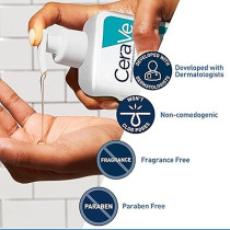 Cerave Face Wash Acne Treatment Salicylic Acid Cleanser with Purifying Clay for Oily Skin Blackhead Remover and Clogged Pore Control 8 Ounce