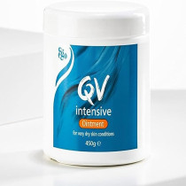 QV Intensive Ointment 450g, Helps to Protect and Soothe Dry and Sensitive Skin, Sting Free, Ideal for Drier Areas