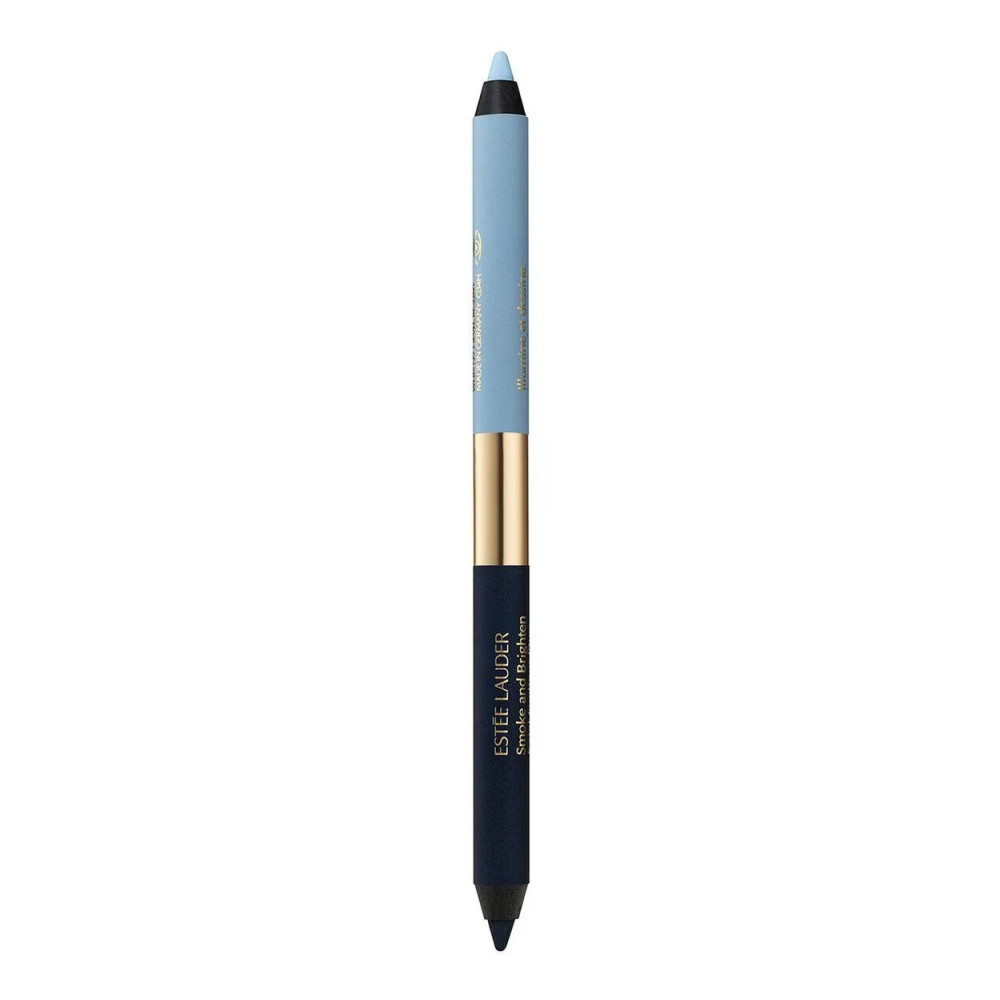 Estee Lauder Smoke And Brighten Kajal Eyeliner Duo, 01 Marine/Sky Blue
