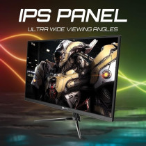 GamerTek Striker 24Inch FHD Gaming Monitor - Black – 200Hz, 1ms, Fast IPS