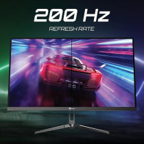 GamerTek Striker 24Inch FHD Gaming Monitor - Black - 200Hz, 1ms, Fast IPS