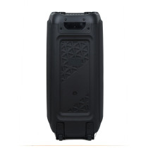 Sonashi Dual 8-Inch Rechargeable Bluetooth Speaker, Black