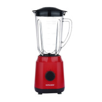 Sonashi 2 In 1 Unbreakable Blender Jar, 2 Speed, 1.8 Litre, Red/Black