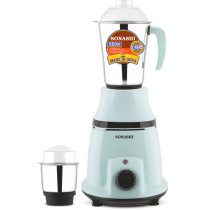 Sonashi 2 In 1 Mixer Grinder 550W, Sea Green
