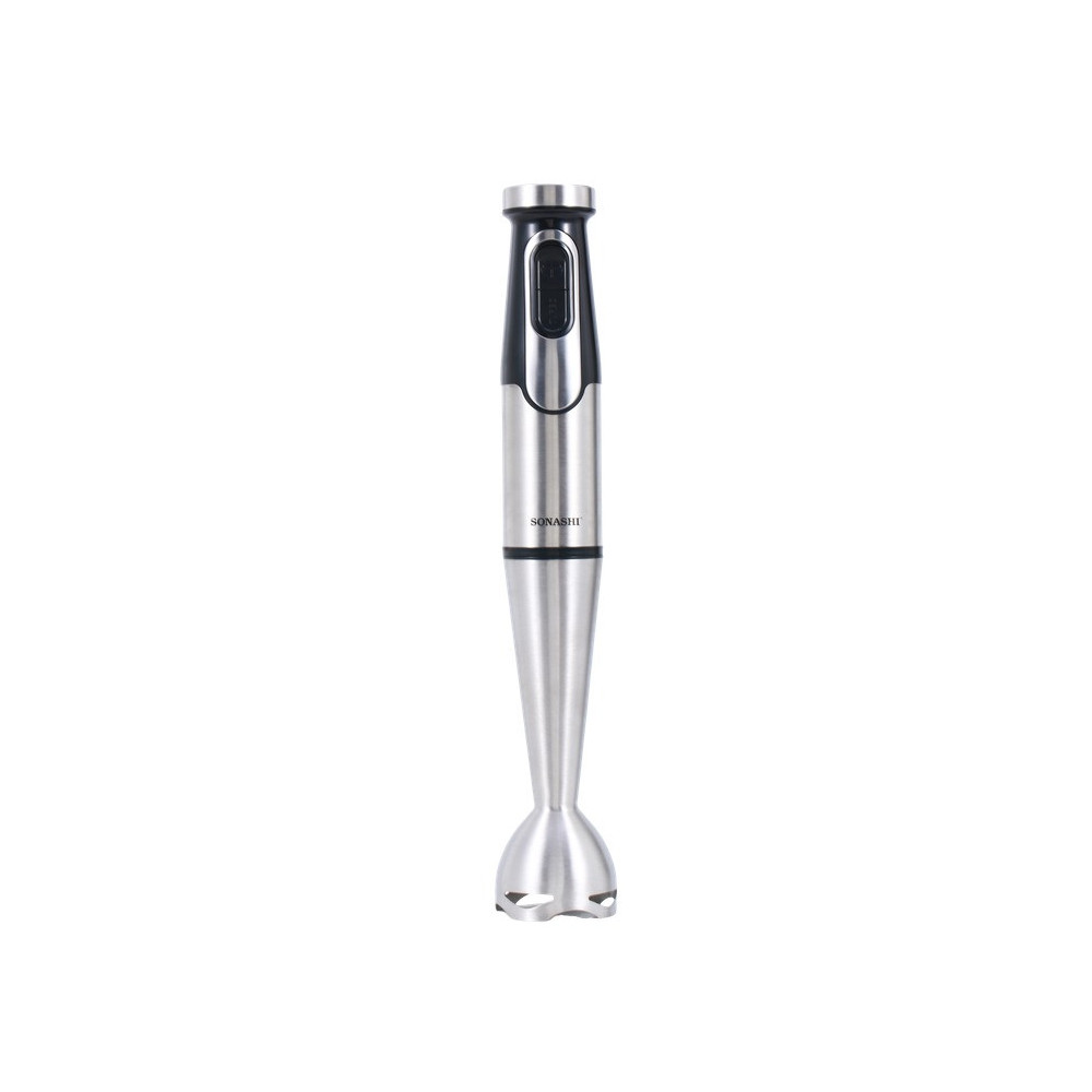 Sonashi 1000W Hand Blender With Stainless Steel Shaft (Black-Silver)