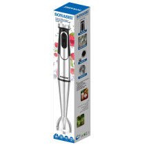 Sonashi 1000W Hand Blender With Stainless Steel Shaft (Black-Silver)